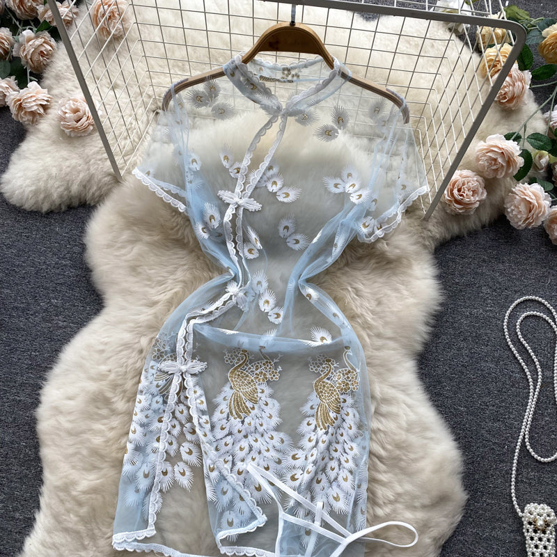 Sexy Short Sleeves Tight Summer Women Dress P088 - Image 5