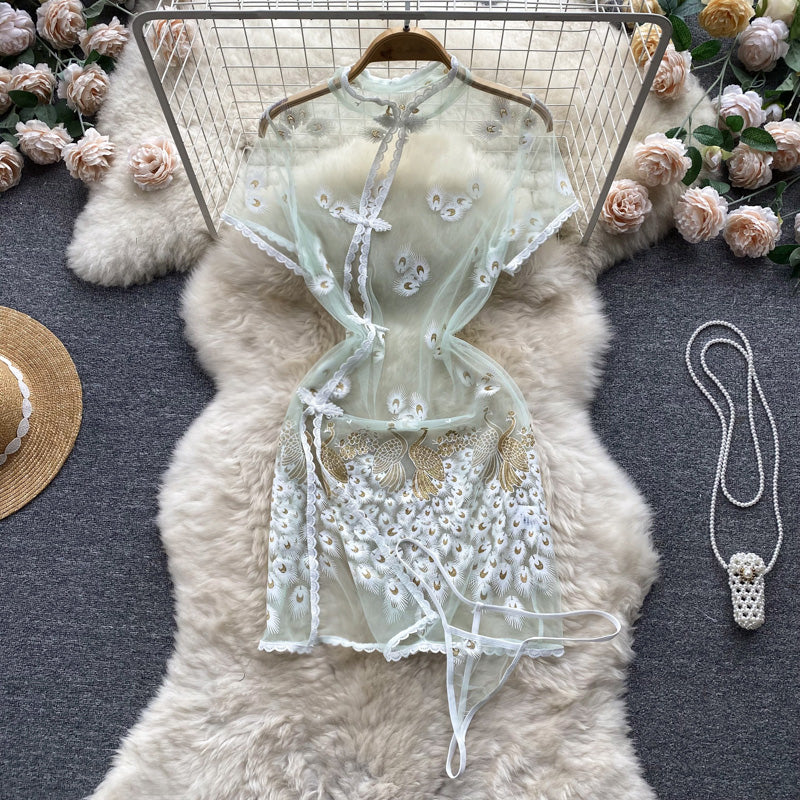 Sexy Short Sleeves Tight Summer Women Dress P088 - Image 6