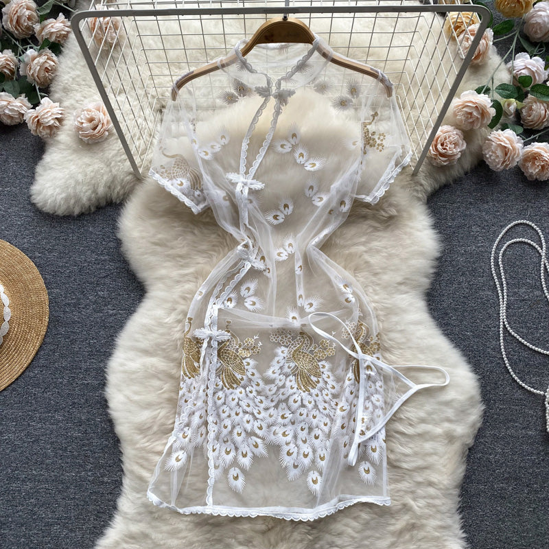 Sexy Short Sleeves Tight Summer Women Dress P088 - Image 7