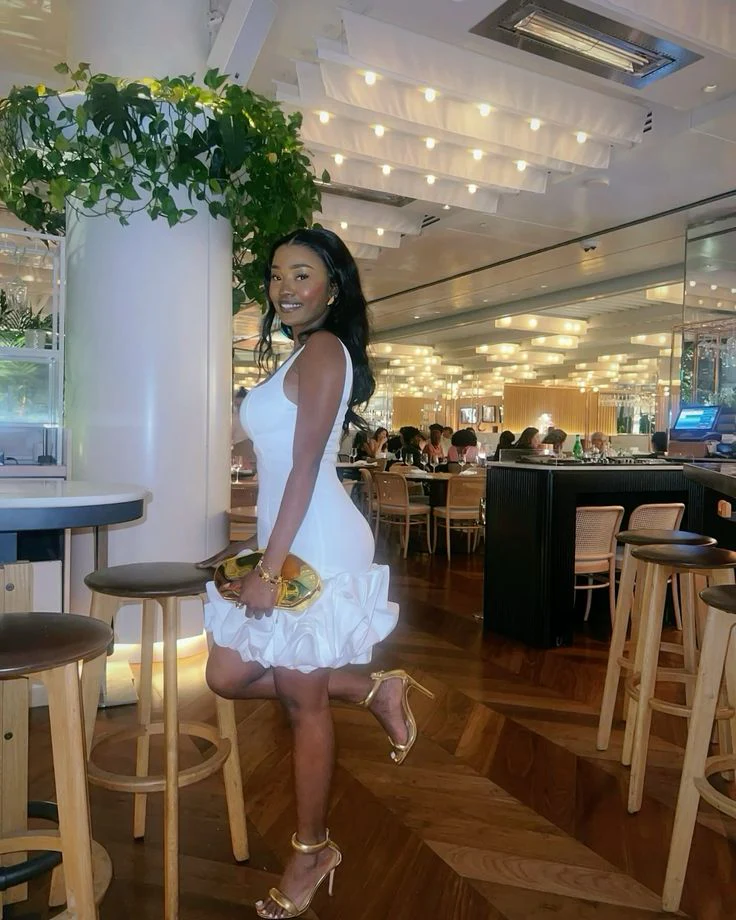 Sexy Tight 17th Birthday Dresses Short White Birthday Outfits P279 - Image 5